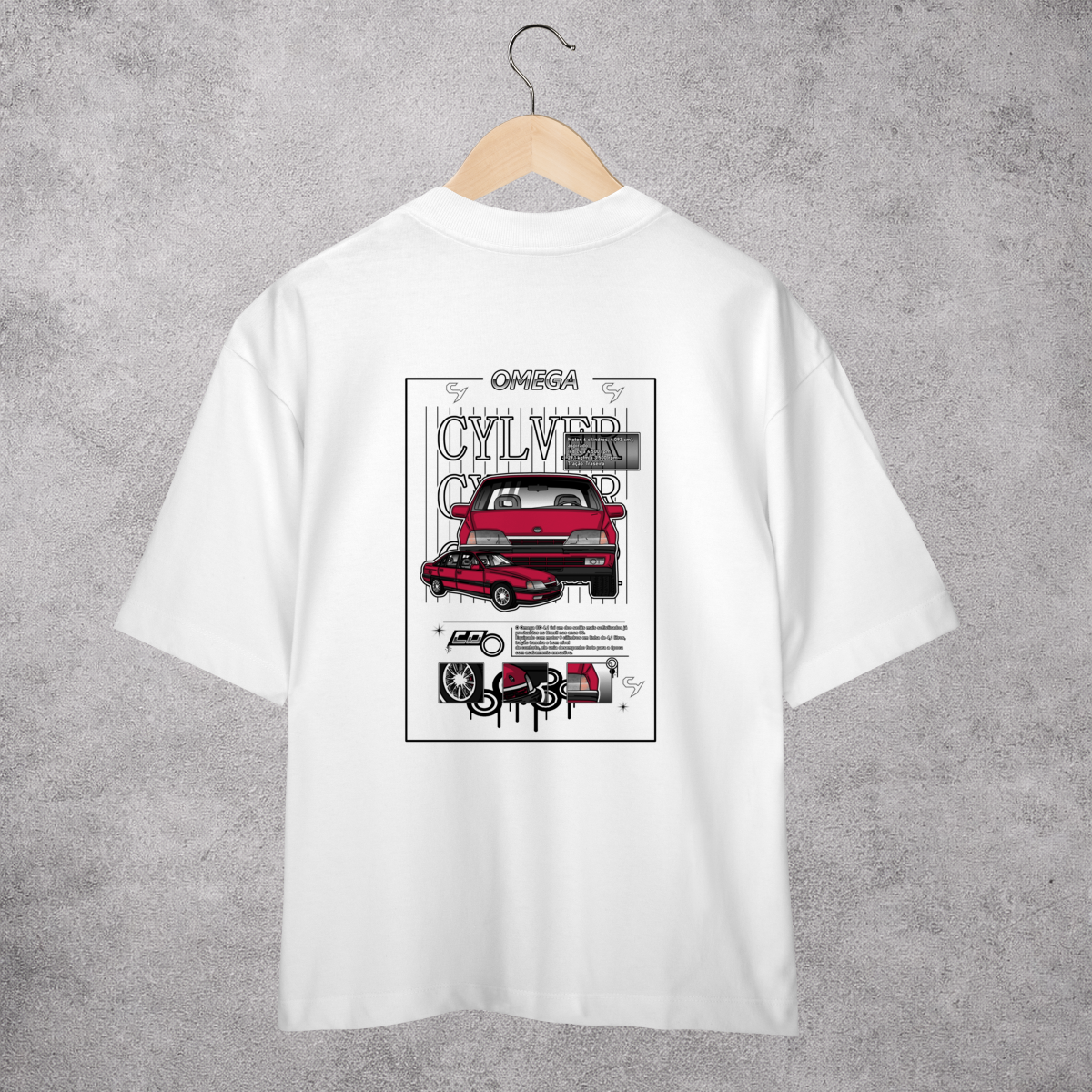 Nome do produto: Camiseta Oversized Omega V2