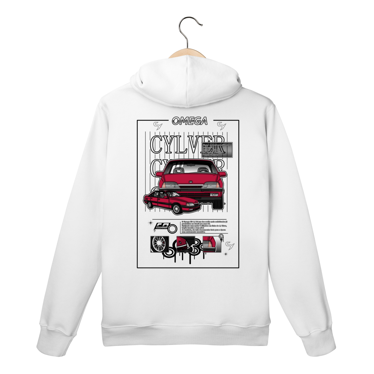 Nome do produto: Moletom Canguru Omega V2