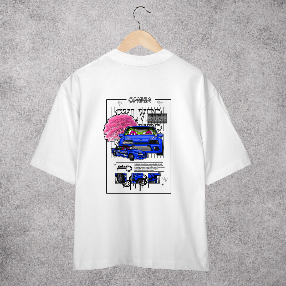 Nome do produto: Camiseta Oversized Omega specD