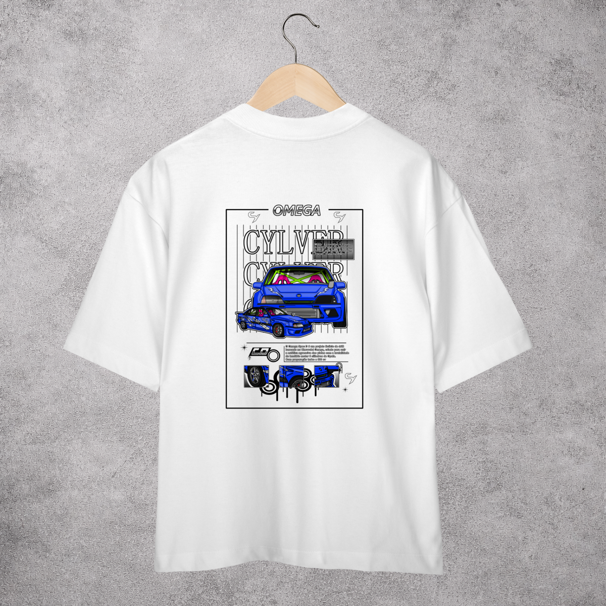 Nome do produto: Camiseta Oversized Omega specD V2