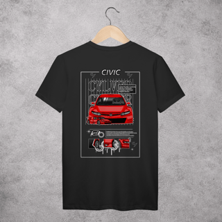 T-Shirt stg2 Civic Stock Car v2