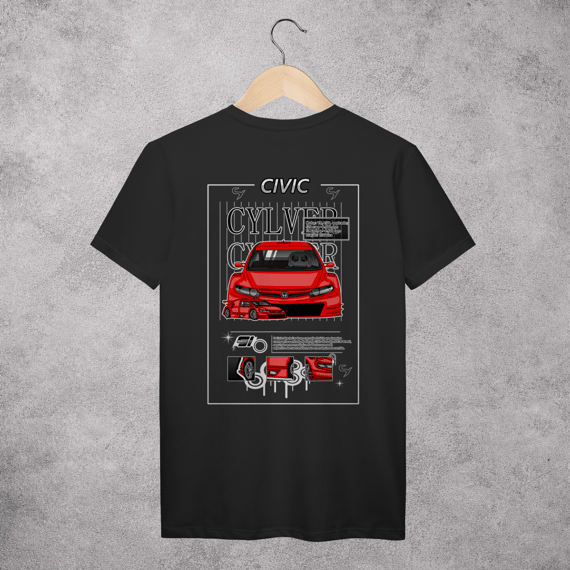T-Shirt stg2 Civic Stock Car v2