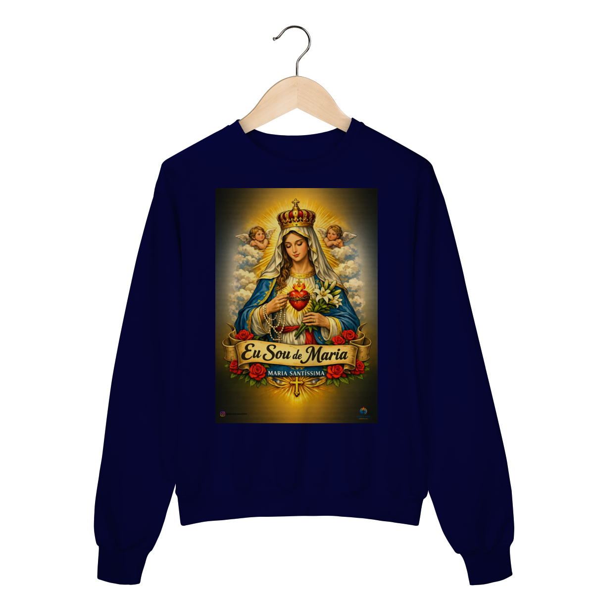 Nome do produto: Moleton Prime Fechado - Totus Tuus