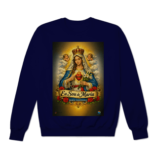 Nome do produto Moletom Prime Fechado - Sou de Maria