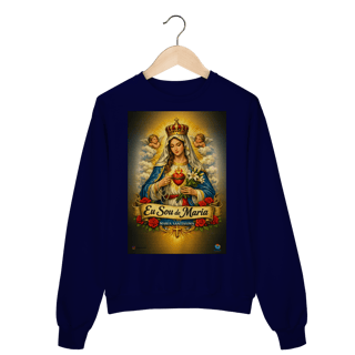 Nome do produto Moletom Prime Fechado - Sou de Maria