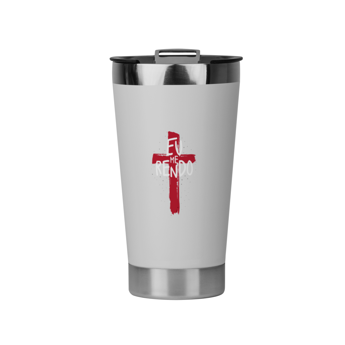 Nome do produto: Copo Térmico - Eu Me Rendo