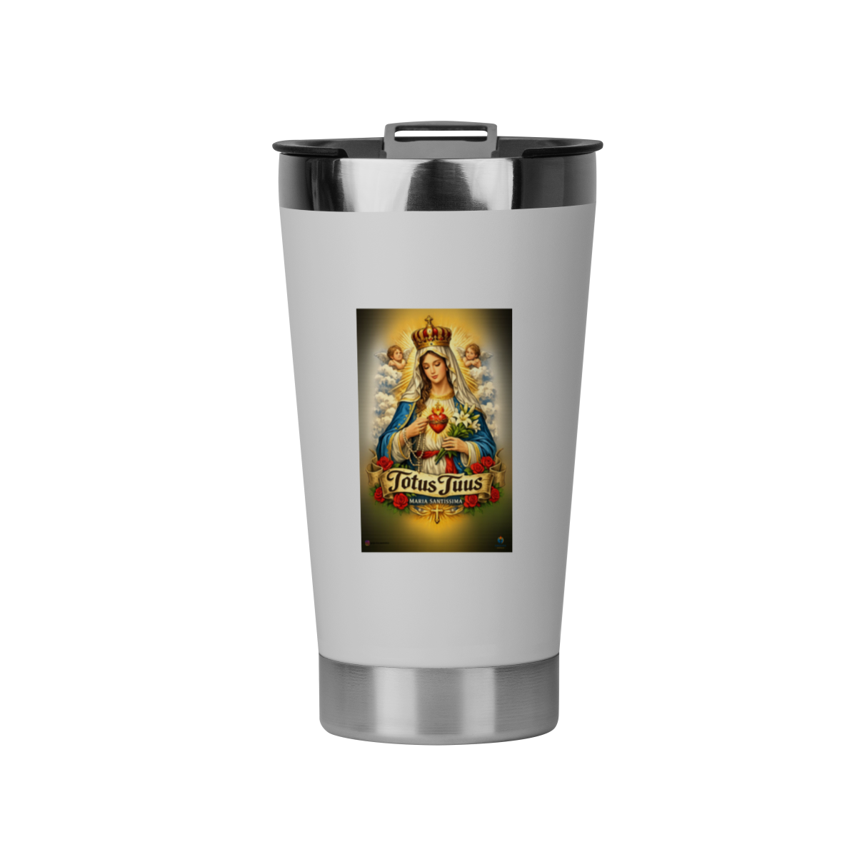 Nome do produto: Copo Térmico - Totus Tuus