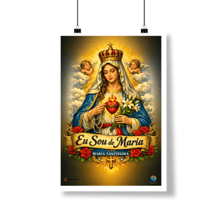 Nome do produto Poster - Sou de Maria