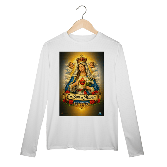 Camisa Manga Longa - Sou de Maria