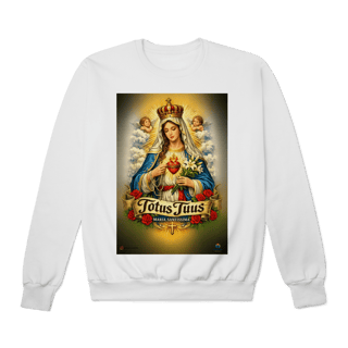 Nome do produto Moleton Prime Fechado - Totus Tuus