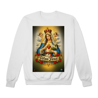 Nome do produto Moleton Prime Fechado - Totus Tuus