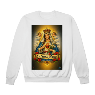 Nome do produto Moletom Prime Fechado - Sou de Maria