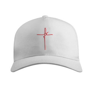 Nome do produto Boné Fé - Vermelho