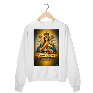 Nome do produto Moletom Prime Fechado - Sou de Maria