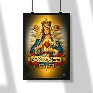 Nome do produto Poster - Sou de Maria