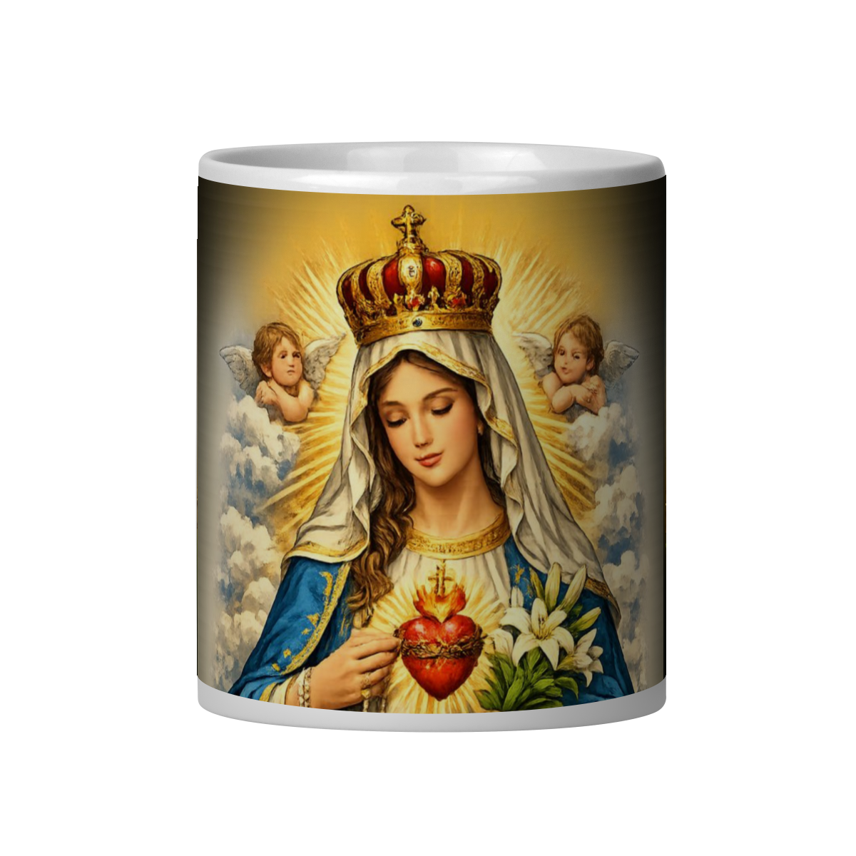 Nome do produto: Caneca - Totus Tuus/Sou de Maria