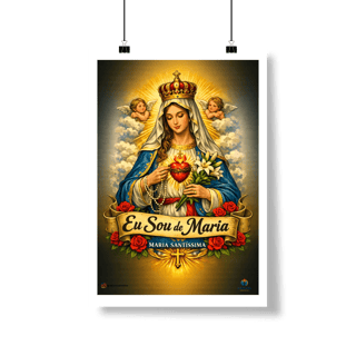 Nome do produto Poster - Sou de Maria