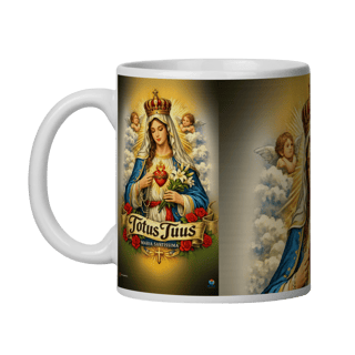 Nome do produto Caneca - Totus Tuus/Sou de Maria