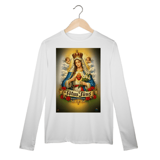 Nome do produto Camisa Manga Longa - Totus Tuus