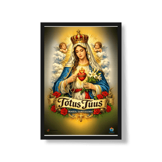 Nome do produto Poster - Totus Tuus