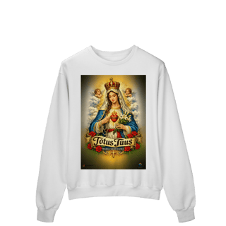 Nome do produto Moleton Prime Fechado - Totus Tuus