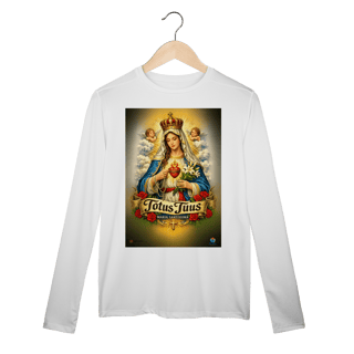 Nome do produto Camisa Manga Longa - Totus Tuus
