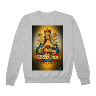 Nome do produto Moletom Prime Fechado - Sou de Maria