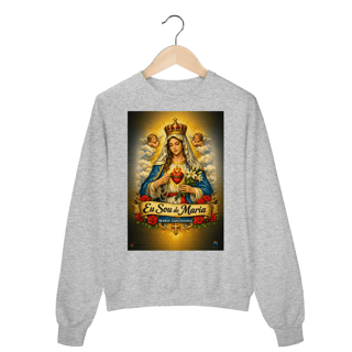 Nome do produto Moletom Prime Fechado - Sou de Maria