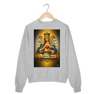 Nome do produto Moletom Prime Fechado - Sou de Maria