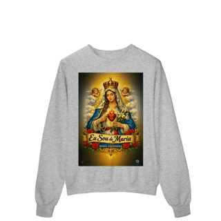 Nome do produto Moletom Prime Fechado - Sou de Maria