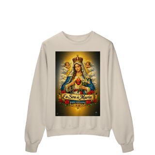 Nome do produto Moletom Prime Fechado - Sou de Maria