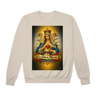 Nome do produto Moletom Prime Fechado - Sou de Maria