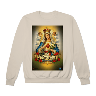 Nome do produto Moleton Prime Fechado - Totus Tuus