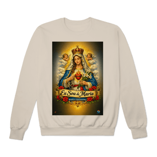 Nome do produto Moletom Prime Fechado - Sou de Maria