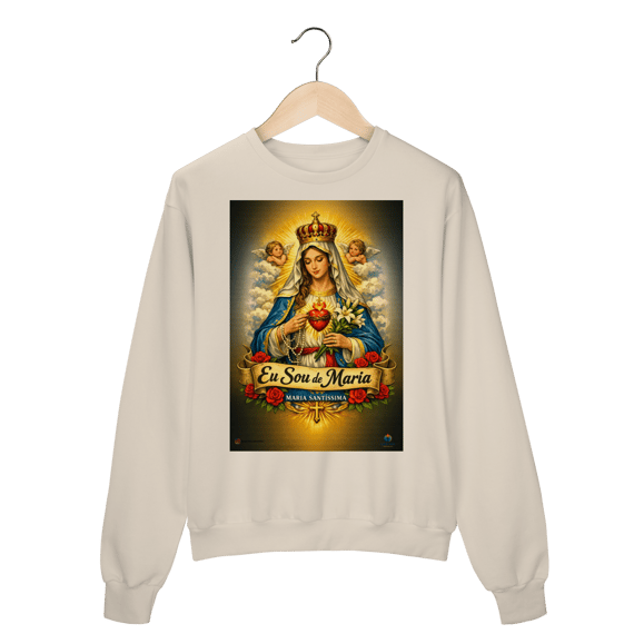 Moletom Prime Fechado - Sou de Maria