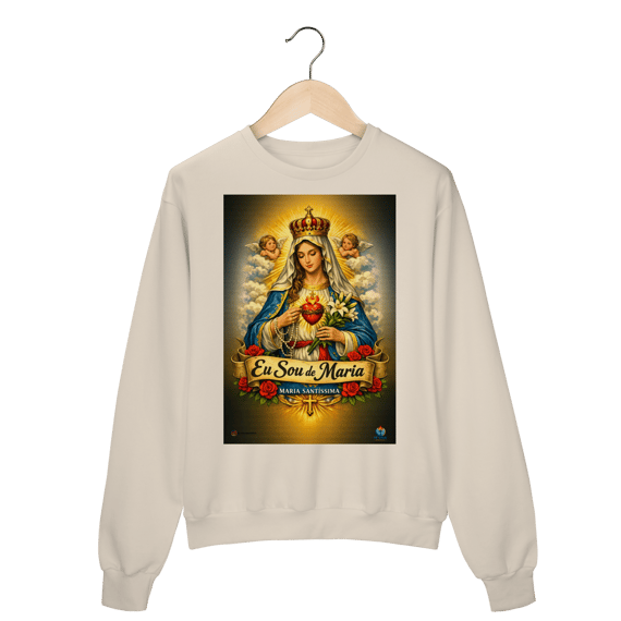 Moletom Prime Fechado - Sou de Maria
