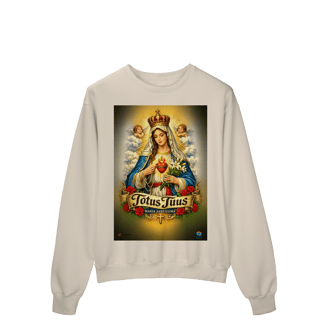 Nome do produto Moleton Prime Fechado - Totus Tuus