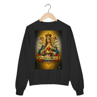 Nome do produto Moletom Prime Fechado - Sou de Maria