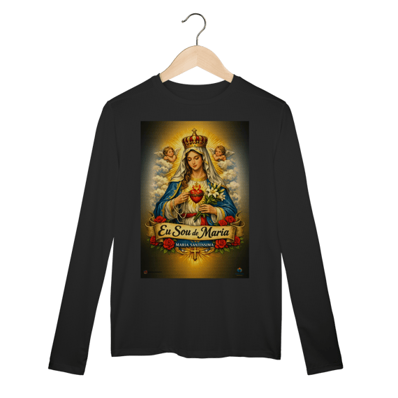 Camisa Manga Longa - Sou de Maria
