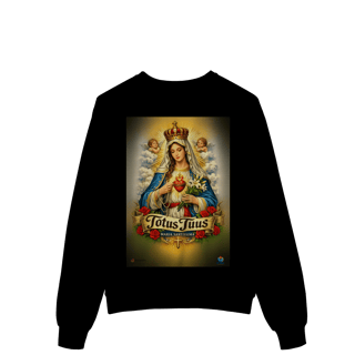 Nome do produto Moleton Prime Fechado - Totus Tuus