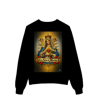 Nome do produto Moletom Prime Fechado - Sou de Maria