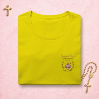 Nome do produto Coração Maria Floral - Feminina Estampa Pequena