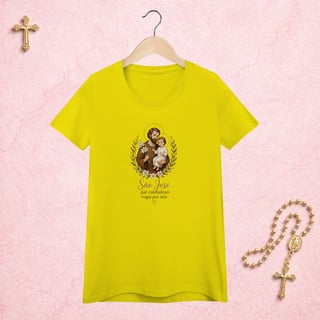 Nome do produto São José Floral - Feminina Estampa Central