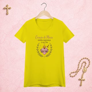 Nome do produto Coração de Maria Floral - Feminina Estampa Central