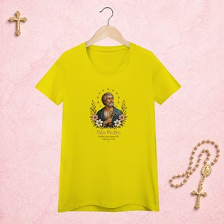 Nome do produto São Pedro Floral - Feminina Estampa Central