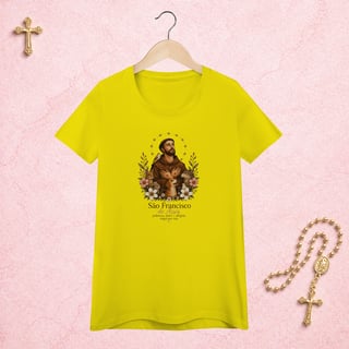 Nome do produto São Francisco Floral - Feminina Estampa Central