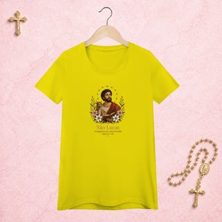 Nome do produto São Lucas Floral - Feminina Estampa Central