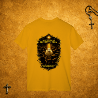 Nome do produto Mantenha-me diferente - Costas Dourada