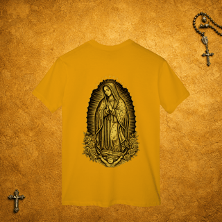 Nome do produto Nossa Senhora de Guadalupe Traços - Costas Dourada