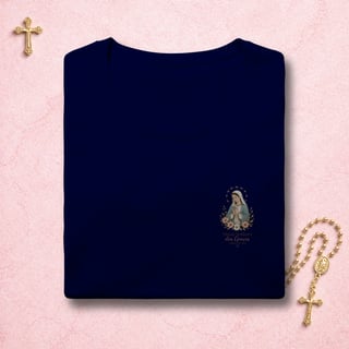 Nome do produto Nossa Senhora das Graças Floral - Feminina Estampa Pequena